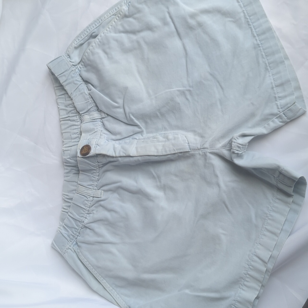 Light Blue chubbiesShorts